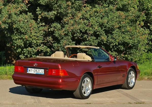 Mercedes-Benz SL cena 80000 przebieg: 115000, rok produkcji 1997 z Warszawa małe 781